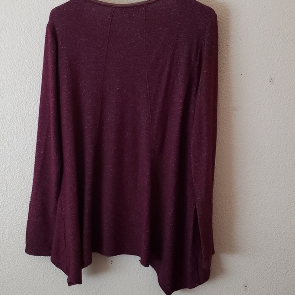 Simply Vera by Vera Wang Sweater Purple Size L - Picture 2 of 6